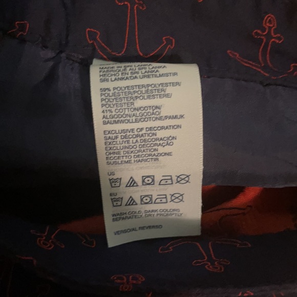 Tommy Hilfiger Skirt size 12 Blue with Anchors - Picture 4 of 4